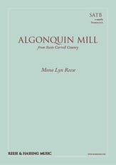 Algonquin Mill SATB choral sheet music cover